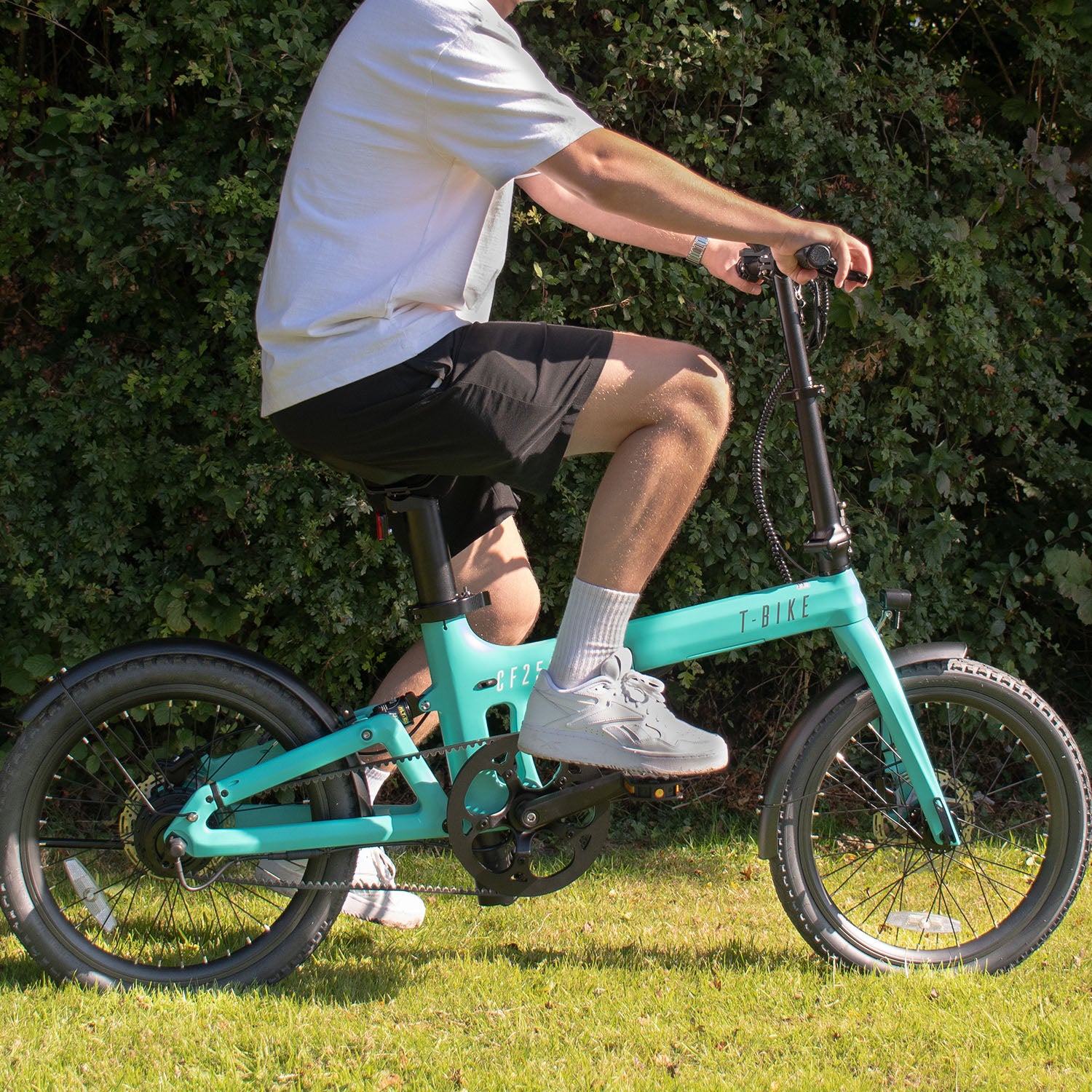 CF250 – Folding Electric Bike - Turquoise