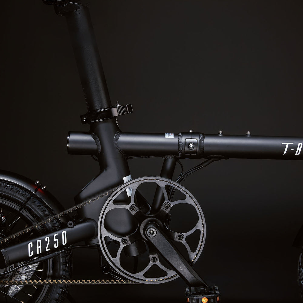 CR250 – Compact Rider Folding Electric Bike - Black
