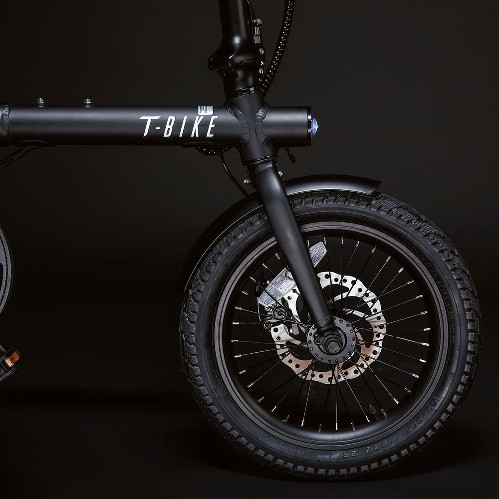 CR250 – Compact Rider Folding Electric Bike - Black