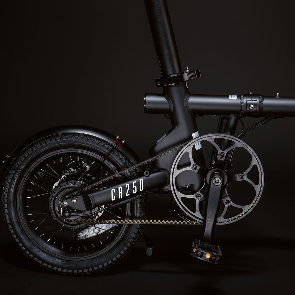 CR250 – Compact Rider Folding Electric Bike - Black