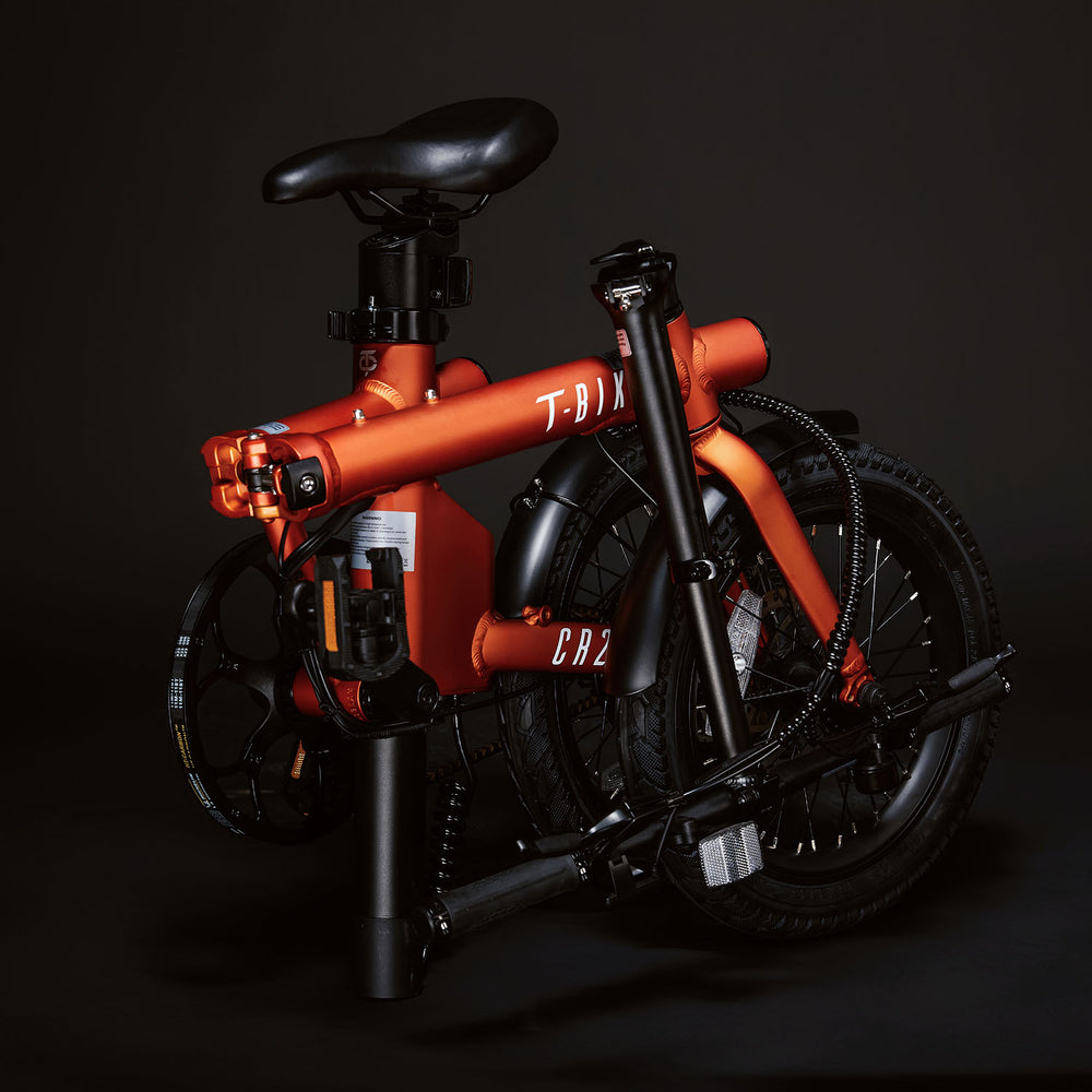 CR250 – Compact Rider Folding Electric Bike - Orange