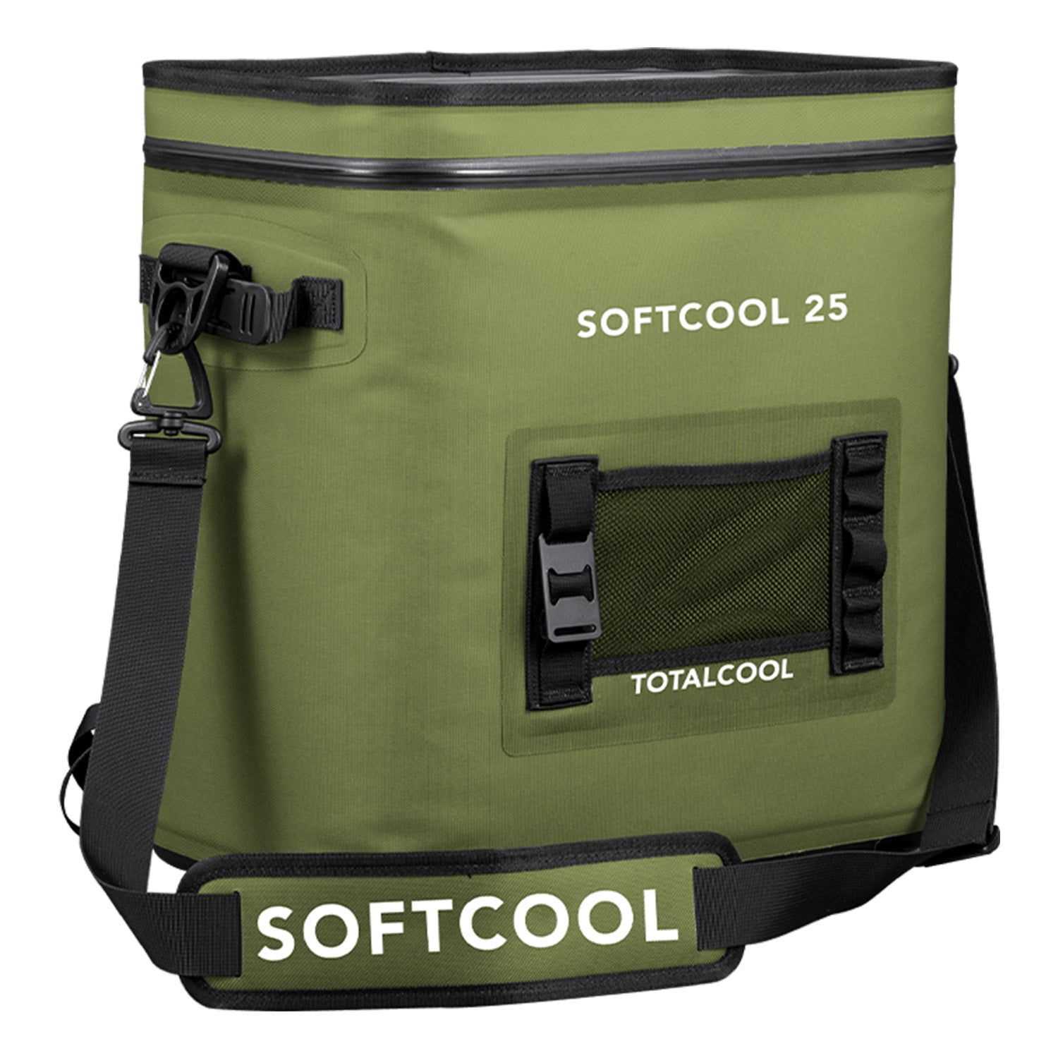 Image of the green softcool 25 coolbag