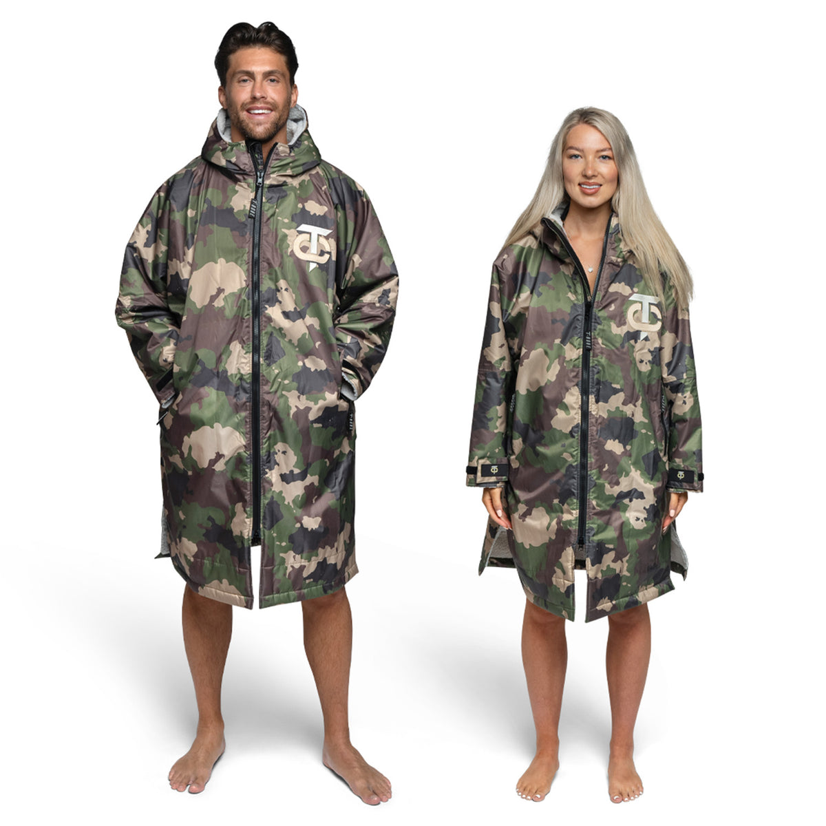 Camo Robe T-Robe Camouflage / Grey
