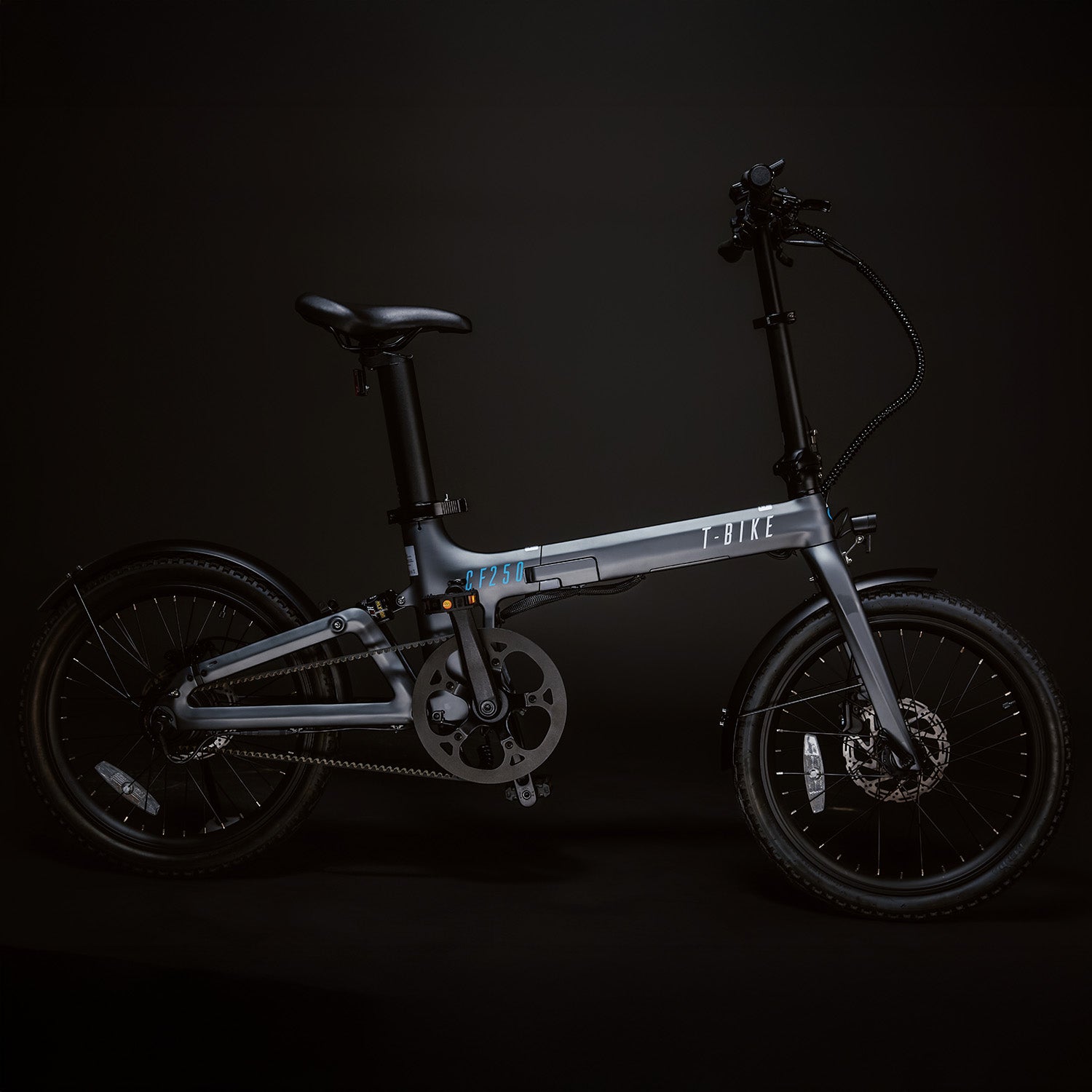 CF250 –  Folding Electric Bike - Black