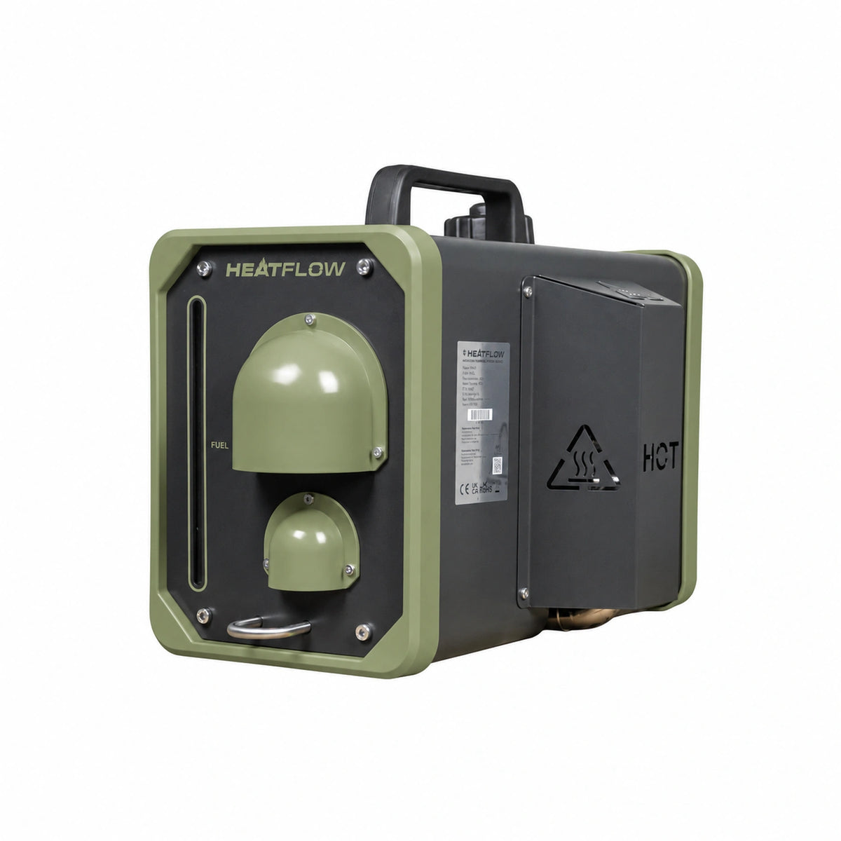Heatflow Portable Diesel Heater - Green