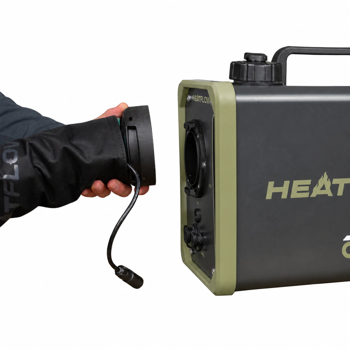 Heatflow Portable Diesel Heater - Green