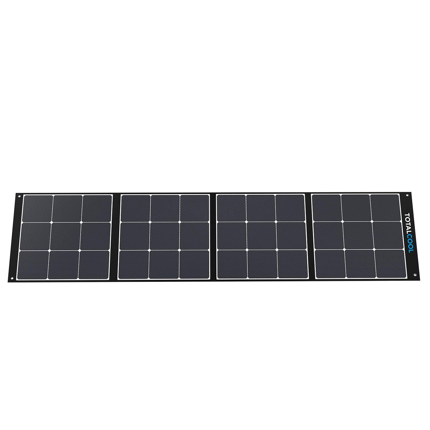 Image of the Totalsolar 120 Solar panels when fully opened up